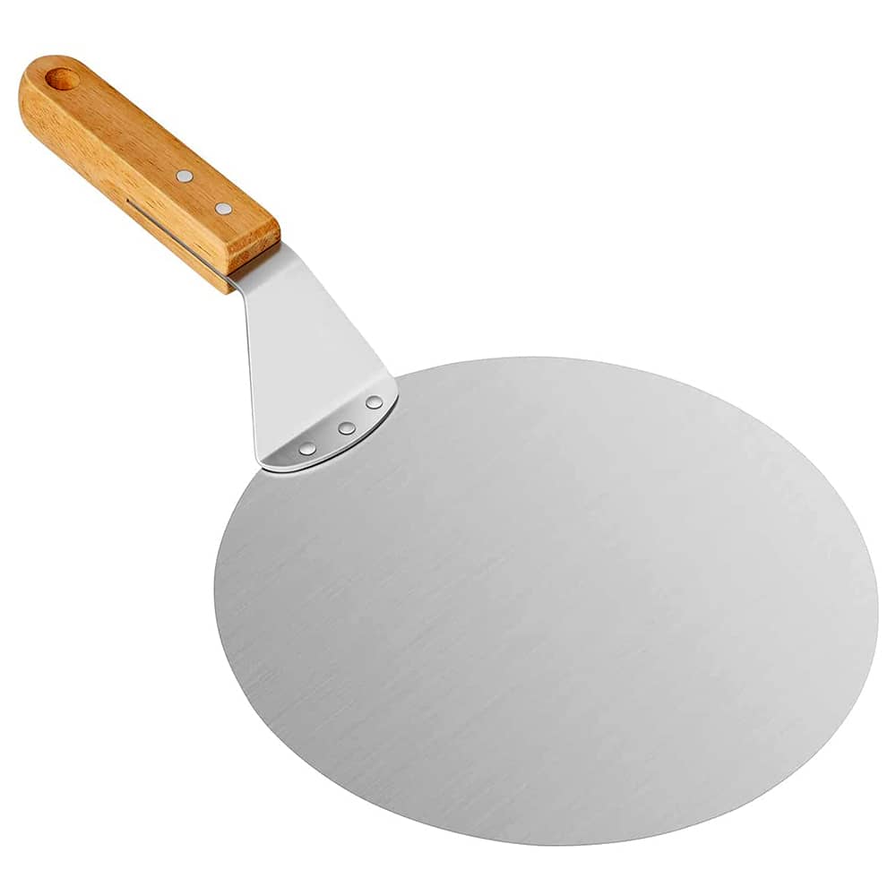 Pizza Peel With Wooden Handle - Kitchen Gadgets