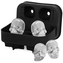 Skull Shaped Ice Cube Mould
