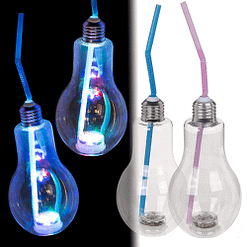 Bulb Shaped Drinking Bulb with Led